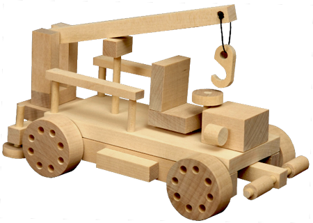Wooden Toy - Crane 2