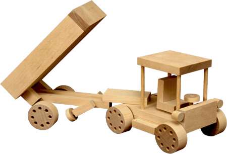 Wooden Toy - Dumper 1
