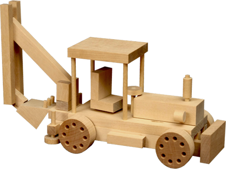 Wooden Toy - Excavator 2